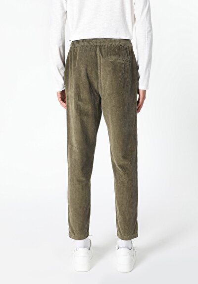 Afficher les détails de Pantalon Kaki Düz Paça  En  Regular Fit Homme