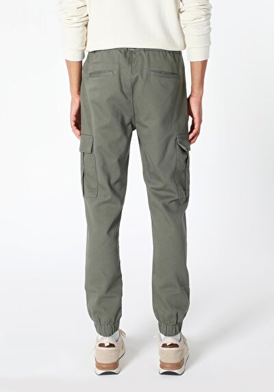 Afficher les détails de Pantalon Kaki Lastikli  En  Slim Fit Homme