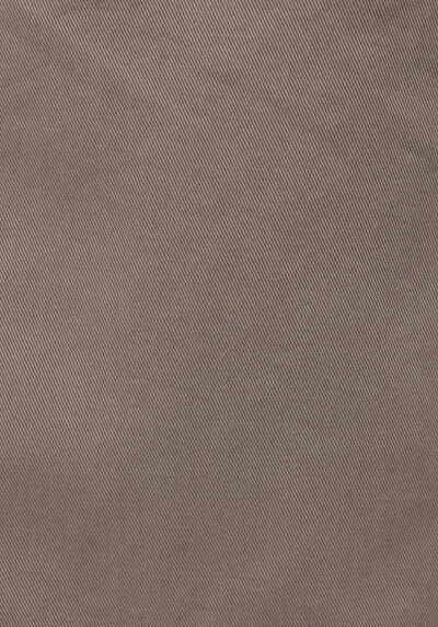Afficher les détails de Pantalon Beige Straight Leg Medium Rise En Gabardine Slim Fit Homme