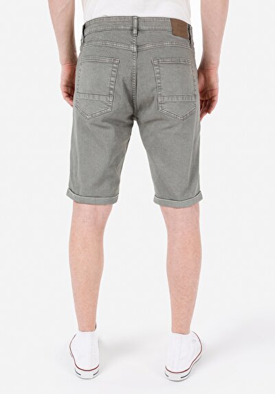 Image de Short Vert Regular Fit Homme