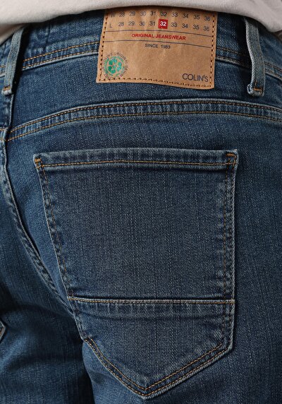 Afficher les détails de 041 Danny Pantalon Denim Slim Leg  En  Slim Fit Homme