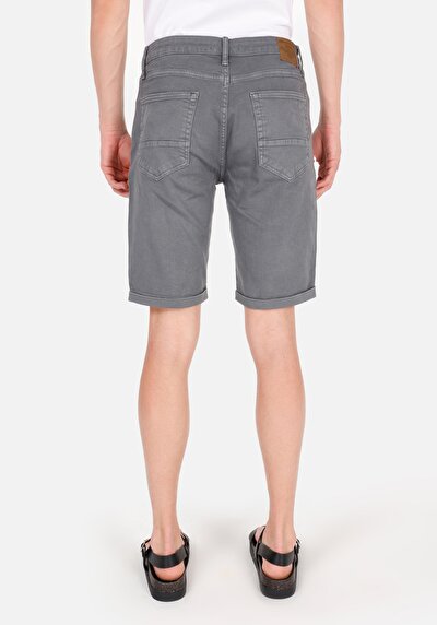 Afficher les détails de Short Gris Regular Fit Homme