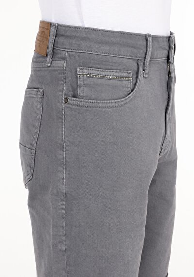 Afficher les détails de Short Gris Regular Fit Homme