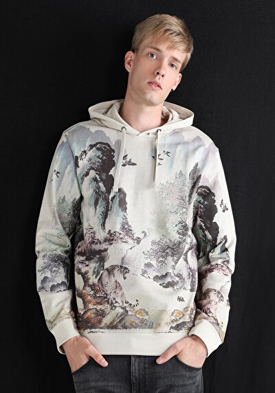 Image de Pull-over Blanc Regular Fit  Homme