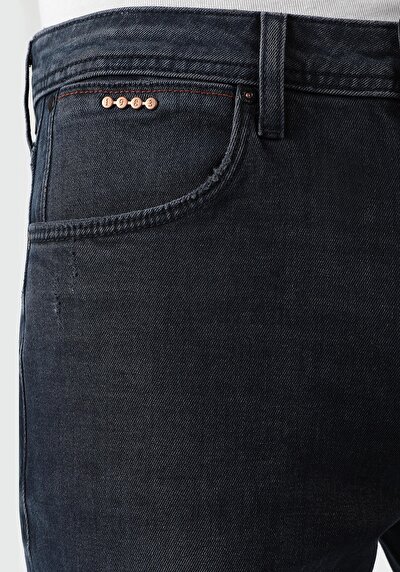 Image de 044 Karl Pantalon Marine Straight Leg  En  Straight Fit Homme
