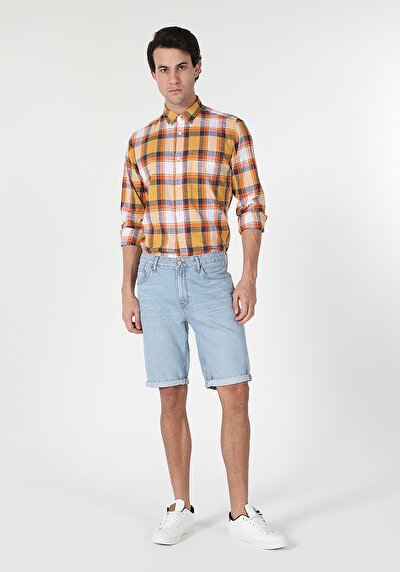 Afficher les détails de Short Denim Regular Fit Homme