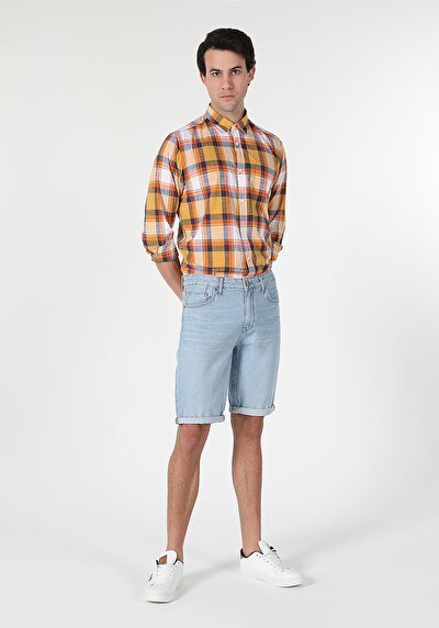 Image de Short Denim Regular Fit Homme