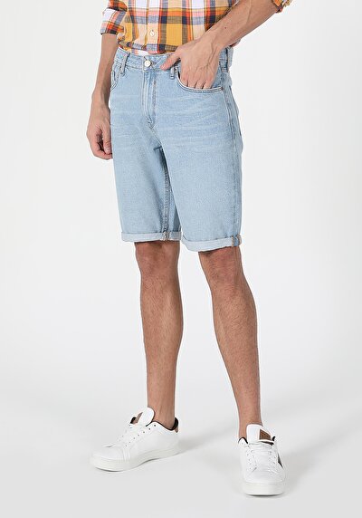 Afficher les détails de Short Denim Regular Fit Homme