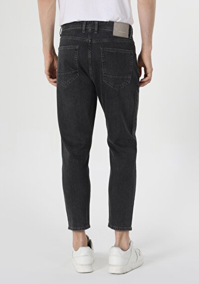 Image de 039 Lucas Pantalon Bleu En Carrot Fit Homme