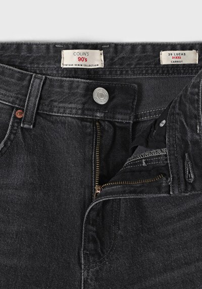 Afficher les détails de 039 Lucas Pantalon Bleu   En  Carrot Fit Homme