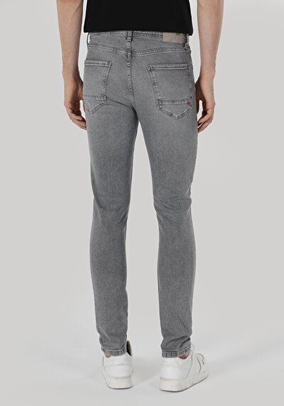 Image de 035 Ryan Pantalon Gris En Skinny Fit Homme