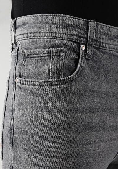 Afficher les détails de 035 Ryan Pantalon Gris   En  Skinny Fit Homme