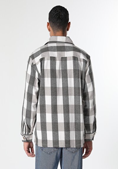 Image de Chemise À Manches Longues Beige Comfort Fit   Homme
