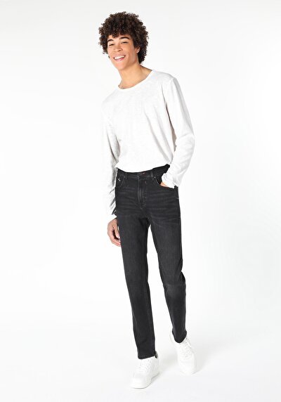 Image de 067 Jack Pantalon Denim Tapered Leg  En  Regular Fit Homme