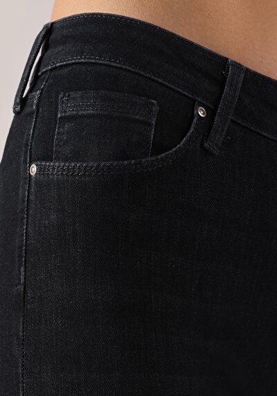Afficher les détails de 759 Lara Pantalon Bleu   En  Skinny Fit Femme