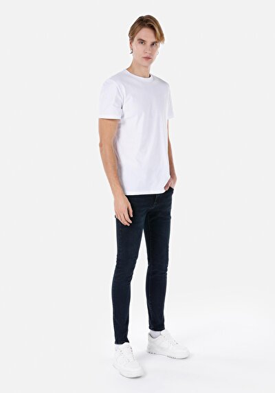 Image de T-shirt À Manches Courtes Blanc Regular Fit Homme