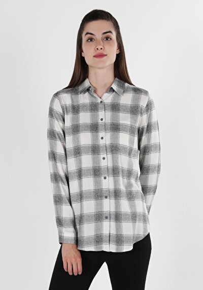 Image de Chemise À Manches Longues Gris    Femme