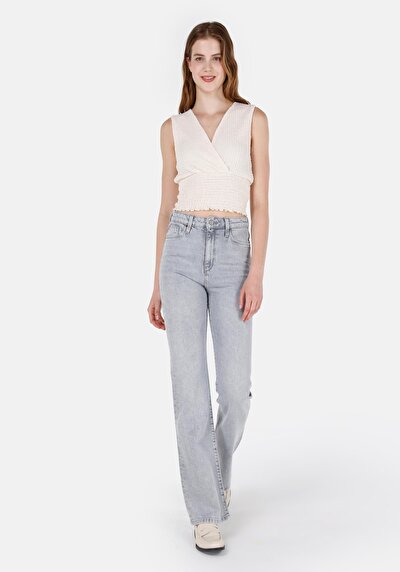 Image de 791 Monica Pantalon Denim En Regular Fit Femme