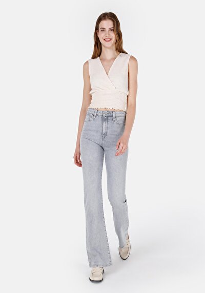 Image de 791 Monica Pantalon Denim En Regular Fit Femme