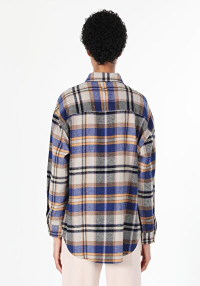 Image de Chemise À Manches Longues Multicolou Regular Fit   Femme