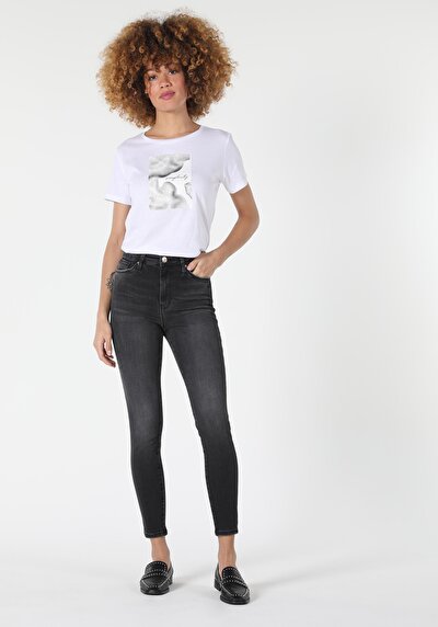 Image de 760 Diana Pantalon Denim Skinny Leg En Super Slim Fit Femme