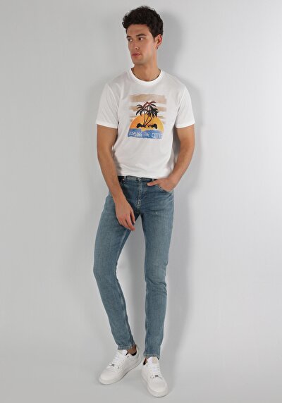Afficher les détails de 041 Danny Pantalon    En  Slim Fit Homme