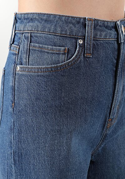 Image de 791 Monica Pantalon Bleu   En  Regular Fit Femme