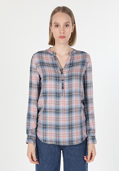 Afficher les détails de Chemise À Manches Longues Multicolou    Femme