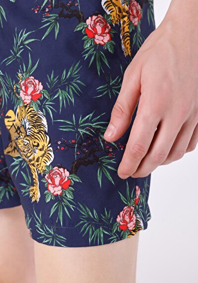 Image de Short De Bain Multicolou Regular Fit  Homme