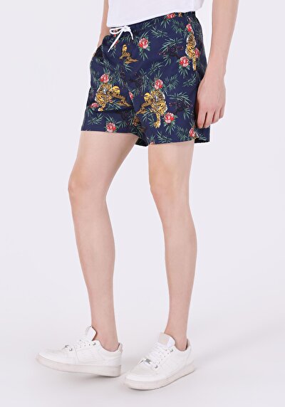 Image de Short De Bain Multicolou Regular Fit  Homme