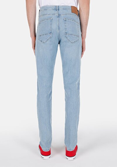 Image de 041 Danny Pantalon Bleu   En  Slim Fit Homme