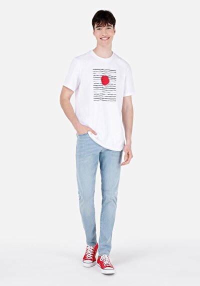 Image de 041 Danny Pantalon Bleu En Slim Fit Homme