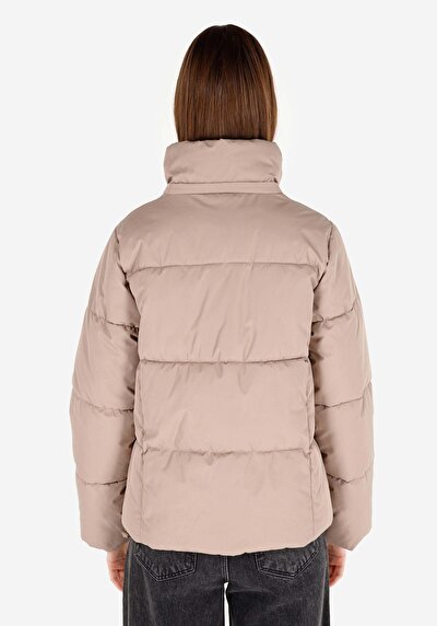 Image de Veste Beige Regular Fit Manches Longues Polyester Femme