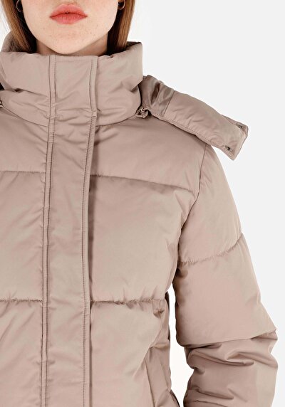 Image de Veste Beige Regular Fit Manches Longues  Polyester Femme