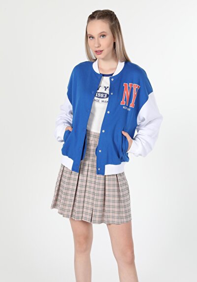 Image de Veste De Blazer Bleu Femme