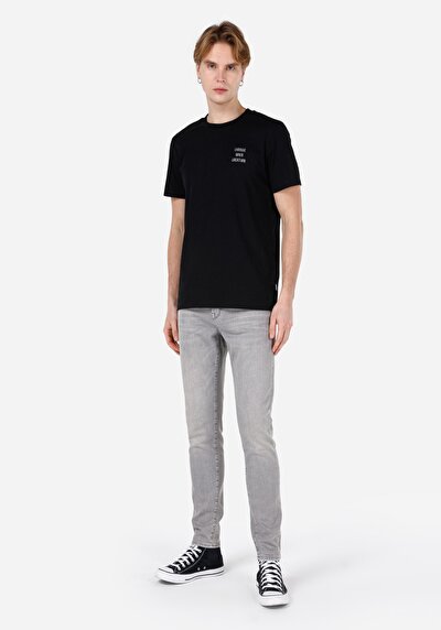 Image de 041 Danny Pantalon Gris En Slim Fit Homme