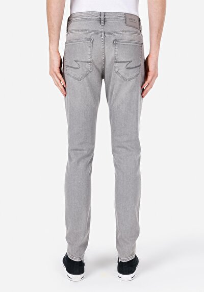 Image de 041 Danny Pantalon Gris   En  Slim Fit Homme