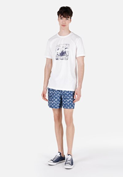 Image de Short De Bain Marine Slim Fit  Homme
