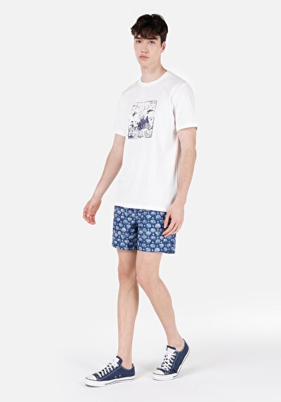 Image de Short De Bain Marine Slim Fit  Homme