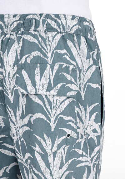 Afficher les détails de Short De Bain Kaki Slim Fit  Homme