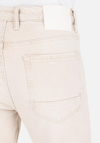 Afficher les détails de 046 Marco Pantalon Denim Düz Paça Medium Rise En  Loose Straight Fit Homme