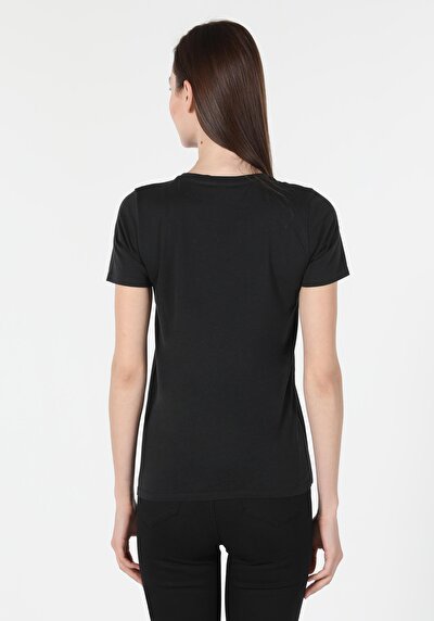 Afficher les détails de T-shirt À Manches Courtes Anthracite   Femme