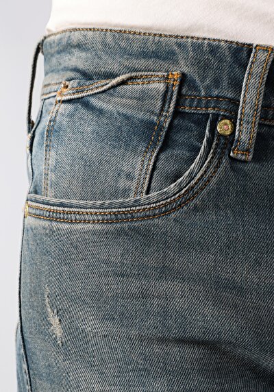 Afficher les détails de 041 Danny Pantalon Denim   En  Slim Fit Homme