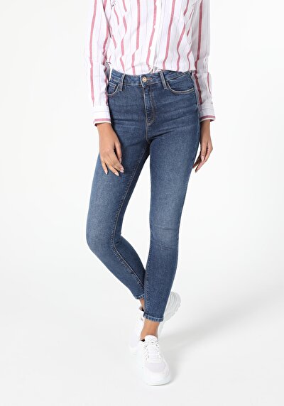 Image de 760 Diana Pantalon Denim Skinny  Leg  En  Super Slim Fit Femme