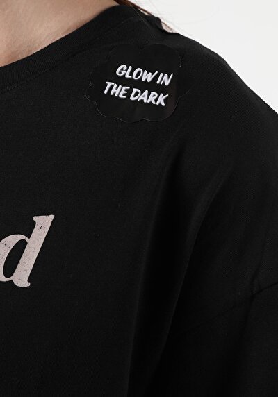 Image de T-shirt À Manches Courtes Noir   Femme