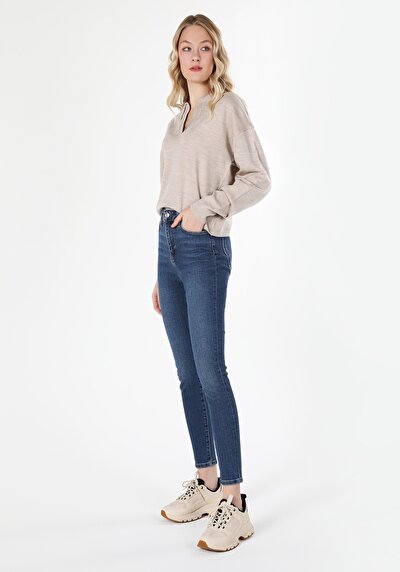Image de 760 Diana Pantalon Denim En Skinny Fit Femme