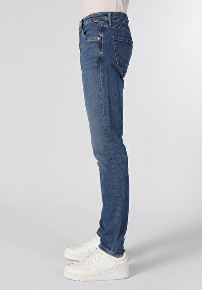 Image de 041 Danny Pantalon Bleu   En  Slim Fit Homme