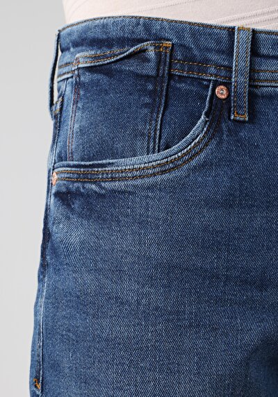 Afficher les détails de 041 Danny Pantalon Bleu   En  Slim Fit Homme