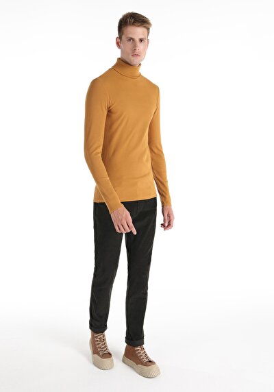 Image de T-shirt À Manches Longues Safran Slim Fit Homme