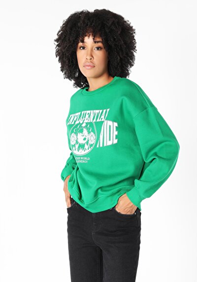 Image de Pull-over Vert Comfort Fit  Femme